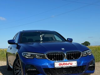 2020 BMW 3 серии 320i VII (G2x), синий, 4300000 рублей, вид 4