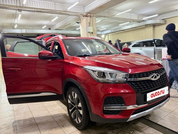 2020 Chery Tiggo 4 I Рестайлинг, красный, 1300000 рублей