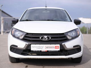 2018 Lada (ВАЗ) Granta I Рестайлинг, белый, 479008 рублей, вид 2
