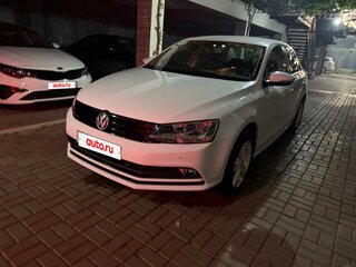 2016 Volkswagen Jetta VI Рестайлинг, белый, 1620000 рублей, вид 2