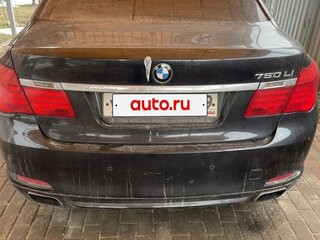 2011 BMW 7 серии Long 750Li xDrive V (F01/F02/F04), чёрный, 1099000 рублей, вид 4