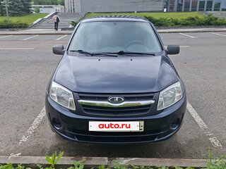 2012 Lada (ВАЗ) Granta I, чёрный, 360000 рублей, вид 2