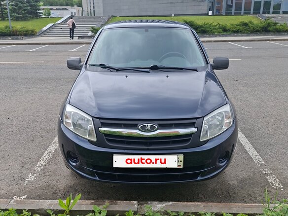 2012 Lada (ВАЗ) Granta I, чёрный, 320000 рублей - вид 1