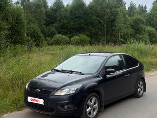 2008 Ford Focus II Рестайлинг, чёрный, 400000 рублей, вид 2