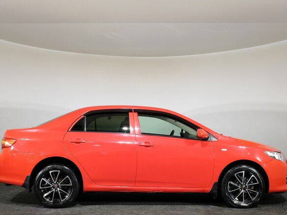 2008 Toyota Corolla AMT X (E140, E150), красный - вид 3