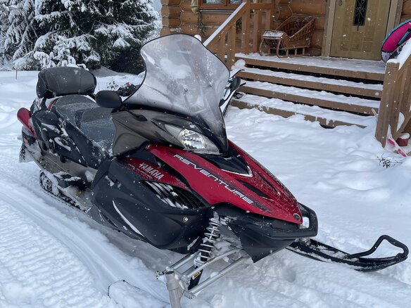 2011 Yamaha RS Venture, красный, 1648990 рублей