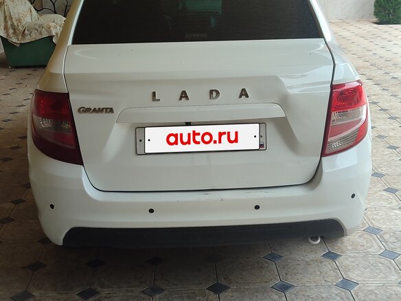 2021 Lada (ВАЗ) Granta I Рестайлинг, белый, 920000 рублей - вид 1