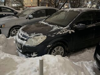 2008 Opel Astra H Рестайлинг, синий, 350000 рублей, вид 2