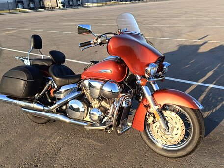 2003 Honda VTX 1300, оранжевый, 570000 рублей, вид 4