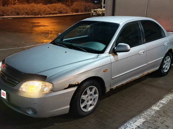 2006 Kia Spectra I Рестайлинг 2, серебристый, 130000 рублей - вид 2