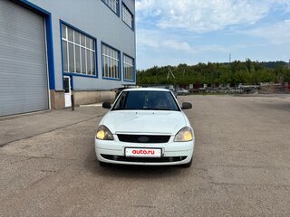 2009 Lada (ВАЗ) Priora I, белый, 180000 рублей, вид 1