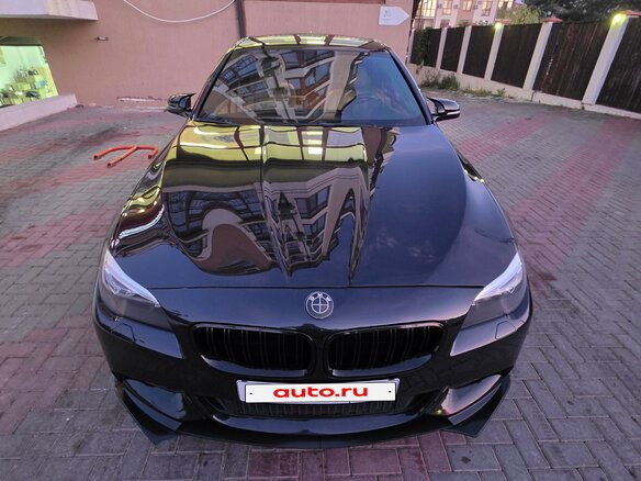 2014 BMW 5 серии 528i xDrive VI (F10/F11/F07) Рестайлинг, чёрный, 2250000 рублей