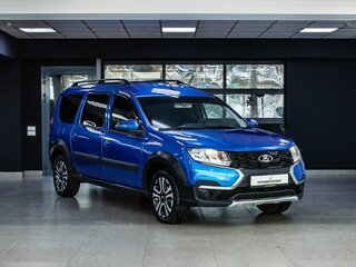2021 Lada (ВАЗ) Largus Cross I Рестайлинг, синий, 1200000 рублей, вид 5