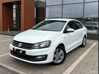 2019 Volkswagen Polo V Рестайлинг, белый, 1111000 рублей, вид 2