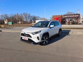 2021 Toyota RAV4 Prime V (XA50), белый, 4500000 рублей, вид 1