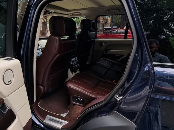 2013 Land Rover Range Rover IV, синий, 3000000 рублей - вид 10