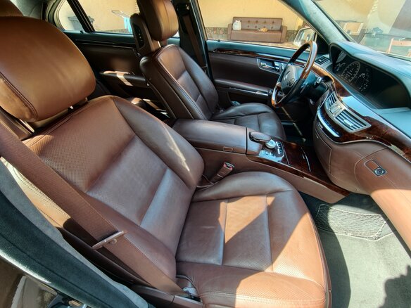 2010 Mercedes-Benz S-Класс 350 Long V (W221) Рестайлинг, коричневый, 1550000 рублей - вид 4