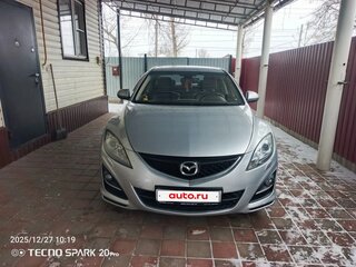 2010 Mazda 6 II (GH) Рестайлинг, серебристый, 1200000 рублей, вид 2