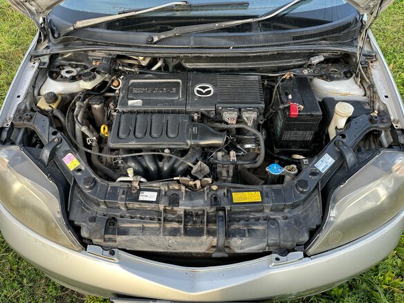 2003 Mazda Demio II (DY), серый, 200000 рублей - вид 14