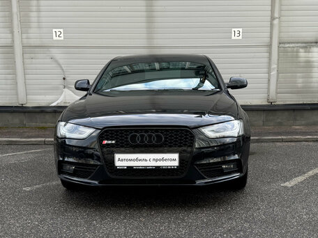 2013 Audi A4 IV (B8) Рестайлинг, чёрный, 1139000 рублей, вид 2