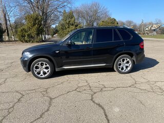 2007 BMW X5 3.0d II (E70), чёрный, 1350000 рублей, вид 2