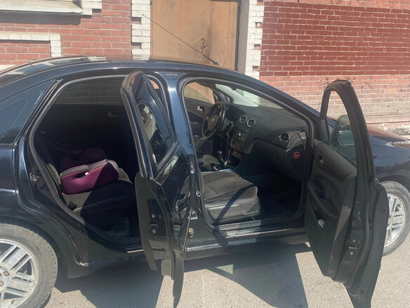 2006 Ford Focus II, чёрный - вид 6