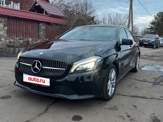 2017 Mercedes-Benz A-Класс 180 III (W176) Рестайлинг, чёрный, 1750000 рублей, вид 1