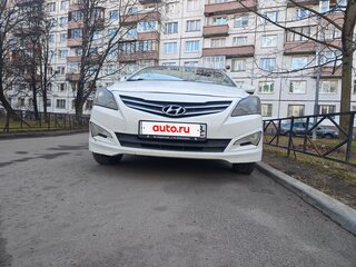 2015 Hyundai Solaris I Рестайлинг, белый, 495000 рублей, вид 1