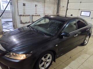 2007 Mazda 6 I (GG) Рестайлинг, чёрный, 175000 рублей, вид 2