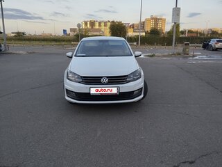 2019 Volkswagen Polo V Рестайлинг, белый, 1555000 рублей, вид 1