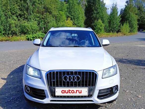 2013 Audi Q5 I (8R) Рестайлинг, белый, 1800000 рублей