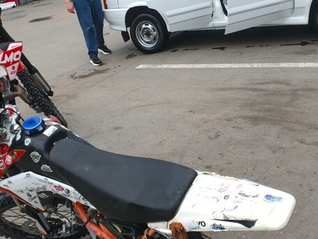 2026 Kayo Evolution YX140EM, красный, 120000 рублей, вид 4