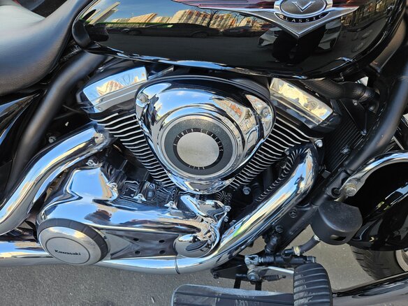 2014 Kawasaki VN1700 Vulcan, чёрный, 705000 рублей - вид 1