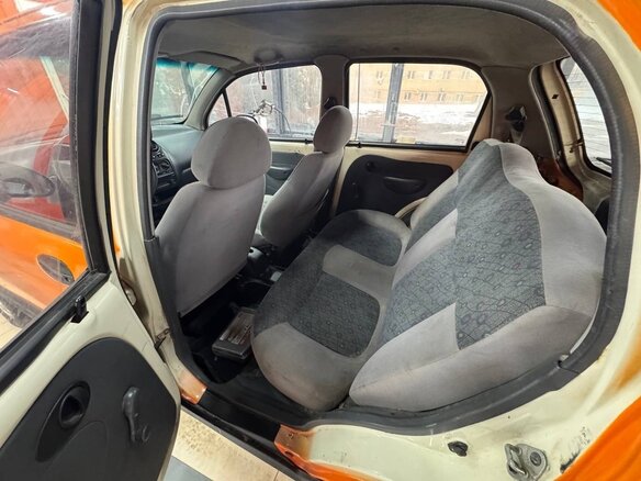 2013 Daewoo Matiz I Рестайлинг, оранжевый, 140000 рублей - вид 12