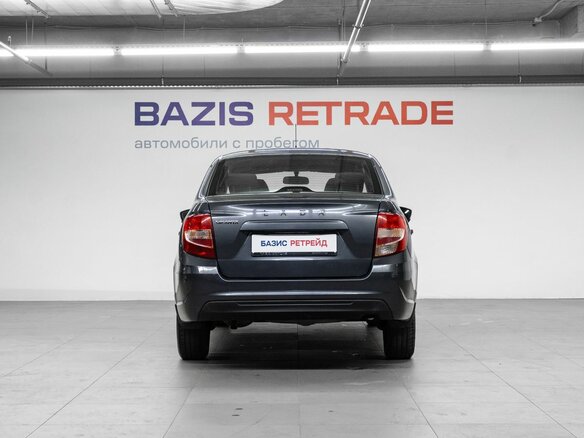 2019 Lada (ВАЗ) Granta I Рестайлинг, серый, 515000 рублей - вид 5