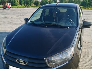 2019 Lada (ВАЗ) Granta I Рестайлинг, чёрный, 500000 рублей, вид 3