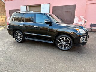 2015 Lexus LX 570 III Рестайлинг, чёрный, 5400000 рублей, вид 5