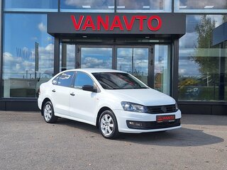 2019 Volkswagen Polo V Рестайлинг, белый, 990000 рублей, вид 3
