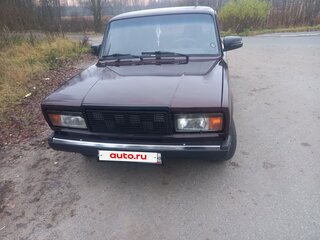 2005 Lada (ВАЗ) 2107, пурпурный, 150000 рублей, вид 2