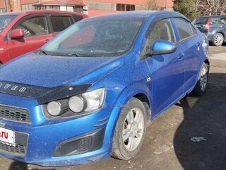 2013 Chevrolet Aveo II, синий, 315000 рублей, вид 4
