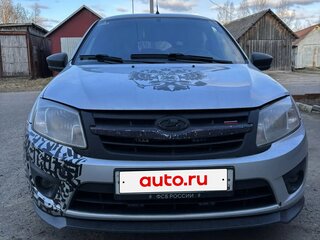 2015 Lada (ВАЗ) Granta I, серебристый, 400000 рублей, вид 1