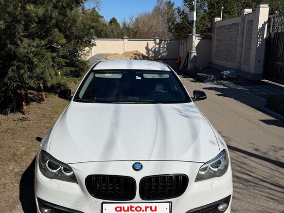 2016 BMW 5 серии 520i VI (F10/F11/F07) Рестайлинг, белый, 1899999 рублей - вид 1