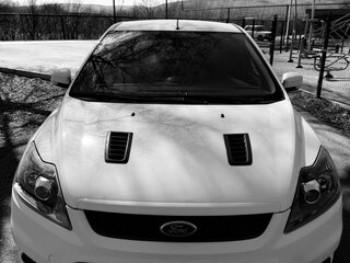 2008 Ford Focus ST II Рестайлинг, белый, 1250000 рублей, вид 1
