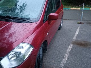 2007 Nissan Tiida I, красный, 425000 рублей, вид 5