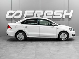 2017 Volkswagen Polo V Рестайлинг, белый, 1099000 рублей, вид 5