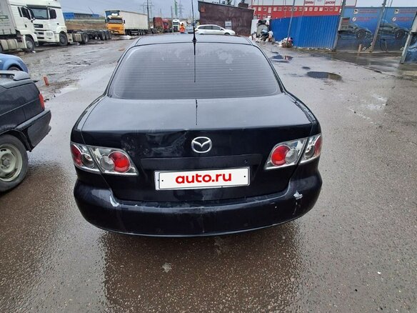 2006 Mazda 6 I (GG) Рестайлинг, чёрный, 200000 рублей