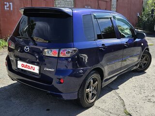 2006 Mazda Demio II (DY) Рестайлинг, синий, 305000 рублей, вид 5