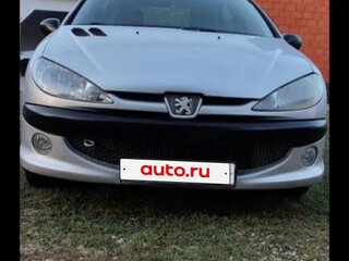 2007 Peugeot 206, серебристый, 350000 рублей, вид 3