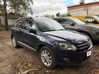 2012 Volkswagen Tiguan I Рестайлинг, синий, 900000 рублей, вид 4