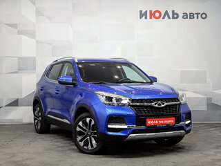 2019 Chery Tiggo 4 I Рестайлинг, синий, 1350000 рублей, вид 3